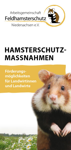 Arbeitsgemeinschaft Feldhamsterschutz Niedersachsen, Faltblatt